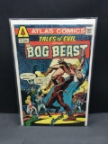 Vintage Atlas Comics TALES OF EVIL #2 THE BOG BEAST Bronze Age Comic Book from Collection Find