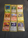 9 Card Lot of Vintage BLACK STAR RARE Pokemon Cards from Childhood Collection