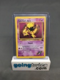 2000 Pokemon Black Star Promo #19 SABRINA'S ABRA Vintage Trading Card from Childhood Collection