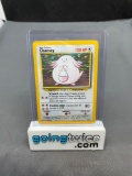 1999 Pokemon Base Set Unlimited #3 CHANSEY Holofoil Rare Trading Card from Binder Collection