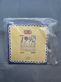 1990 United Kingdome Royal Mint Brilliant Uncirculate Coin Collection