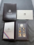 1989 United States Mint Triumph of Democracy Prestige Coin Set in Case