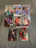 9 Card Lot of BASKETBALL ROOKIE Sports Cards from Mostly Newer Sets - Future Stars and More!