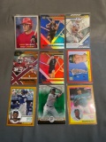 9 Card Lot of SERIAL NUMBERED Sports Cards with Stars & Rookies from Epic Collection