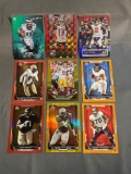 9 Card Lot of SERIAL NUMBERED Sports Cards with Stars & Rookies from Epic Collection