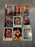 9 Card Lot of BASKETBALL ROOKIE Cards - Mostly Newer Sets - Hot!