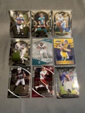 9 Card Lot of FOOTBALL ROOKIE Sports Cards from Mostly Newer Sets - Future Stars and More!