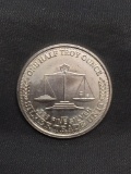 1/2 Troy Ounce .999 Fine Silver NW Territorial Mint Silver Bullion Round Coin