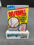 Factory Sealed 1989 FLEER BASEBALL 15 Card Pack - Griffey RC? Ripken FF Error?