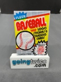 Factory Sealed 1989 FLEER BASEBALL 15 Card Pack - Griffey RC? Ripken FF Error?