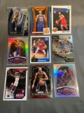 9 Card Lot of BASKETBALL ROOKIE Sports Cards from Mostly Newer Sets - Future Stars and More!