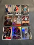 9 Card Lot of BASKETBALL ROOKIE Sports Cards from Mostly Newer Sets - Future Stars and More!