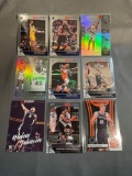 9 Card Lot of BASKETBALL ROOKIE Sports Cards from Mostly Newer Sets - Future Stars and More!