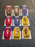 9 Card Lot of BASKETBALL ROOKIE Sports Cards from Mostly Newer Sets - Future Stars and More!