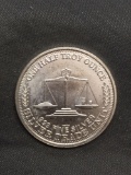 1/2 Troy Ounce .999 Fine Silver NW Territorial Mint Silver Bullion Round Coin