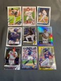 9 Card Lot of BASEBALL ROOKIE Sports Cards from Mostly Newer Sets - Future Stars and More!