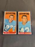 2 Card Lot of 1965 Topps Football Tallboy Vintage Trading Cards from Awesome Collection