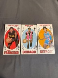 3 Card Lot of Vintage 1965 Topps Basketball Tallboy Trading Cards