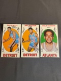 3 Card Lot of Vintage 1965 Topps Basketball Tallboy Trading Cards