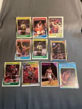 9 Card Lot of Vintage Basketball Tradings Cards - 60s, 70s - from Awesome Collection