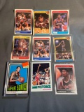 9 Card Lot of Vintage Basketball Tradings Cards - 60s, 70s - from Awesome Collection