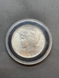 1922 Peace Silver Dollar - 90% Silver Coin from Estate