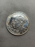 1985 JOHN KENNEDY JFK 25th Anniversary Commemorative Coin Medal