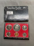 1974 United States Mint Proof Coin Set in Case