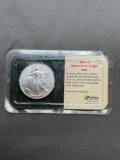 2001 United States Silver Eagle Dollar - .999 Fine Silver Uncirculated Coin