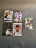 5 Card Lot of DEREK JETER New York Yankees Baseball Cards from Epic Collection