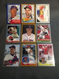 9 Card Lot of SERIAL NUMBERED Sports Cards with Stars & Rookies from Epic Collection