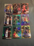 9 Card Lot of PRIZMS and REFRACTORS with Rookies & Stars from Epic Collection