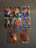 9 Card Lot of PRIZMS and REFRACTORS with Rookies & Stars from Epic Collection