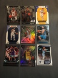 9 Card Lot of BASKETBALL ROOKIE Sports Cards from Mostly Newer Sets - Future Stars and More!