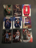 9 Card Lot of BASKETBALL ROOKIE Sports Cards from Mostly Newer Sets - Future Stars and More!