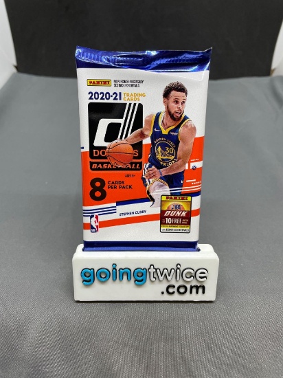 Factory Sealed 2021 DONRUSS Basketball 8 Card Pack