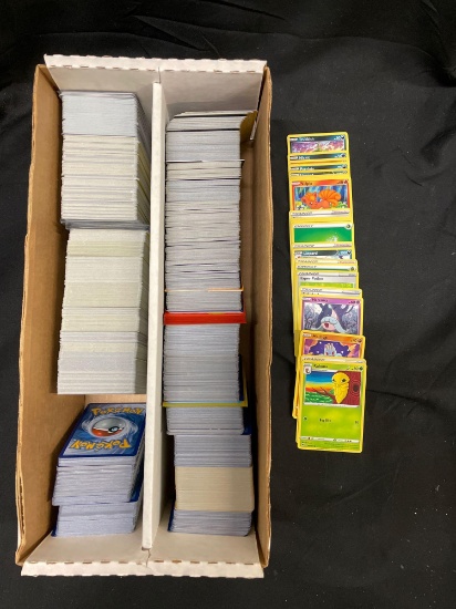 2 Row Box of Pokemon Cards from Estate Collection