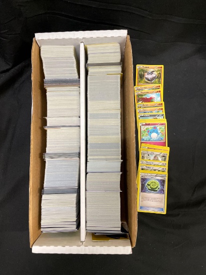 2 Row Box of Pokemon Cards from Estate Collection