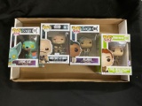 4 Count Lot of Funk Pop Vinyl Figures from Collection