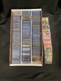 3 Row Box of Mixed Sports Cards from Store Closeout - Stars, Rookies and Inserts