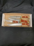 Wild West Commemorative Bowie Knife Collector Set from Estate