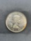 80% Silver Canada Silver Half Dollar Foreign Silver Coin - 0.300 Ounce Actual Silver Weight - RANDOM