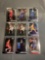 9 Card Lot of BASKETBALL ROOKIE Cards from Huge Collection - Stars, Future Stars and More!