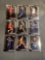 9 Card Lot of BASKETBALL ROOKIE Cards from Huge Collection - Stars, Future Stars and More!