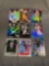 9 Card Lot of FOOTBALL ROOKIE Cards from Huge Colletion - Stars, Future Stars and More!