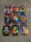 9 Count Lot of ROOKIES & STARS REFRACTORS from MASSIVE Collection