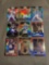 9 Count Lot of PRIZMS & REFRACTORS with ROOKIES & STARS