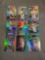 9 Count Lot of PRIZMS & REFRACTORS with ROOKIES & STARS