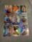 9 Count Lot of PRIZMS & REFRACTORS with ROOKIES & STARS