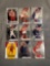 9 Card Lot of BASKETBALL ROOKIE Cards from Huge Collection - Stars, Future Stars and More!